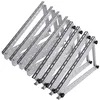 Image de 4 supports réglables en aluminium pour panneau solaire 41/104 cm [revolt]