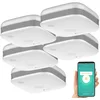 Image de 5 détecteurs de fumée design connectés RWM-190.app [VISORTECH]