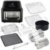 Image de Friteuse numérique XXXL à air chaud & four chaleur tournante avec accessoires [Rosenstein & Söhne]