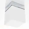 Image de Helestra Keto plafonnier LED, cube, chromé