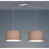 Image de Helestra Certo suspension cylindrique 2 l. moka