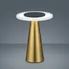 Image de Helestra Bax lampe table variateur tactile, laiton