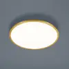 Image de Helestra Rack plafonnier LED dimmable rond doré