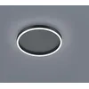 Image de Plafonnier LED Sona rond IP20 - Noir mat