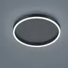 Image de Helestra Sona plafonnier LED, noir, Ø 40 cm