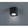 Image de Plafonnier LED OSO pour salle de bain, carré, IP44, noir mat