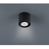 Image de Plafonnier LED OSO pour salle de bain, rond, IP44, noir mat