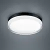 Image de Helestra Tana Plafonnier LED, noir, Ø 28 cm