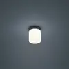 Image de Helestra Keto plafonnier LED, cylindre, noir