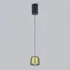 Image de Helestra Ove suspension LED Ø9,5 cm dorée-noire