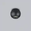 Image de Helestra Eto spot plafond LED Ø10 cm 927 noir