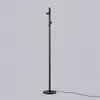 Image de Helestra Coni lampe pied LED 2 spots 160 cm noire