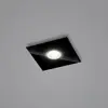 Image de Helestra Nomi plafonnier LED 23x23 cm dim noir