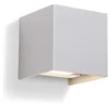 Image de Helestra A28242.46 LED Applique Argent/Gris IP54 10 x 10 x 10 cm