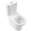 Image de V&B Hommage WC suspendu, cuvette à chasse profonde 37x72,5 cm, évac. horiz., pour combi, blanc C+