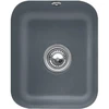 Image de V&B Évier sous-plan Cisterna 45 m avec garniture vidage, excentrique, CeramicPlus graphite