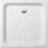 Image de V&B Receveur de douche O.NOVO 70x70x10cm, blanc, évacuation 9cm