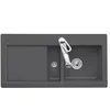 Image de Villeroy & Boch Subway 60 Graphite Gris évier de Cuisine encastrable céramique Bassin