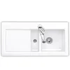 Image de Villeroy & Boch Subway 60 Blanc (Alpin), mitigeur évier encastrable en céramique d'évier