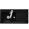 Image de Villeroy & Boch Subway Céramique Noir   60 Chromite Évier Évier de Cuisine à encastrer