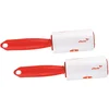 Image de Vileda - Brosse Rouleau Anti-Peluche/Brosse Adhésive Collante/Anti-Poils d'animaux - 58 Feuilles par Rouleau - Manche Rouge