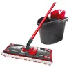 Image de Vileda - Set Balai Serpillière - Nettoyage Efficace sans se Mouiller Les Mains - Housse Microfibre 2 en 1 - Balai Plat Zone Microfibre - Kit UltraMax Power avec Seau Vileda Essoreur - Nettoyeur Sol