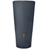 Image de 4rain Vaso 2en1 Recuperateur d Eau de Pluie Kit 220L Graphite avec Robinet PE Imitation Laiton, bac à Plantes intégré et collecteur Eco Gris - Recuperateur Eau de Pluie, Récupérateur Eau de Pluie