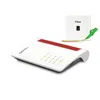 Image de AVM Fritz!Box 5530 Fiber Edition XGS-PON Modem Routeur Fibre Optique et Mesh Master avec Wi-FI 6 jusqu'à 2400 Mbit/s (5 GHz) + 600 Mbit/s (2,4 GHz), LAN 2,5 Gigabit, 4X Gigabit-LAN, 2X USB 3.0