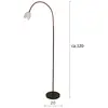 Image de Menzel Provence mat lampadaire 1 lampe à bras flex