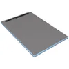 Image de WEDI Receveur de douche rectangulaire Fundo Riolito neo - écoulement linéaire - 1,8 x 0,9 m en verre clair