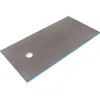 Image de Wedi Receveur en polystyrène extrudé à carreler Primo 2000 x 1000 mm à Sortie excentrée