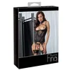 Image de Abierta Fina Chemise et string à bretelles-26329181231 Noir 75B/S