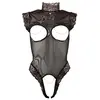 Image de Abierta Fina Body Noir Transparent Taille M