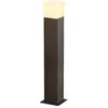 Image de borne lumineuse extérieure - e27-11 w - slv grafit sl 60 - ip44 - anthracite/blanc