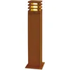 Image de SLV 229421 Rusty Square 70 Lampe d'extérieur en Fer rouillé E27 ESL, Max. 11 W, IP55, Acier, Fer rouillé,