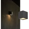 Image de SLV Applique murale SITRA CUBE/éclairage pour les murs, les chemins, les entrées, spot LED extérieur, lampe à monter à l'extérieur, lampe de jardin / GX53 IP44 9W anthracite