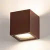 Image de SLV Sitra Cube applique d'extérieur, brun rouille