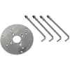 Image de SLV Fixation béton pour borne et luminaire pour socle