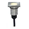 Image de SLV Trail-Lite Alimentation 228342 sol et mur Lampe encastrable carré; en acier inoxydable 316; LED 1 W; 3000 K; IP67; en acier; argent;;;;