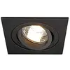 Image de SLV 113491 New Tria I Spot encastré; angulaire; Black-mat; max. 50 W; incl. Pince à ressorts; Aluminium; Noir;;;