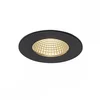 Image de SLV PATTA-I encastré plafond, rond , noir, 12W, 3000K, 38 °, alim incluse