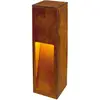 Image de SLV Rusty Slot 50 potelet LED, hauteur 50 cm