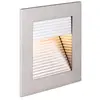 Image de SLV Applique encastrée FRAME LED 230V CURVE/Éclairage mural et plafonnier d'intérieur; lampe encastrée; applique murale encastrée; projecteur plafond/ 2700K 3;1W 100lm gris