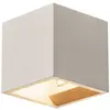 Image de SLV Applique en saillie SOLID CUBE/Éclairage mural d'intérieur; lampe en saillie; applique en saillie; projecteur plafond/G9 25W gris