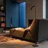 Image de SLV Karpo Lampe sur pied LED, avec variateur d'intensité, noir