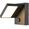 Image de SLV Applique en saillie ABRIDOR SENSOR/Éclairage pour murs; allées; entrées; spot LED d'extérieur; lampe en saillie d'extérieur; lampe de jardin/IP54 3000/4000K 14W 750lm anthracite Normal