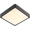 Image de SLV AINOS Square Sensor Applique murale et de plafond pour murs, chemins, entrées, spot LED extérieur, lampe de jardin, spot de plafond / IP65 18 W 1300 lm Anthracite