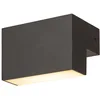 Image de SLV L-Line Out WL 1003539 Applique murale pour murs, chemins, entrées, spot LED extérieur, IP65, 7,0 W, 570 lm, anthracite