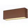 Image de SLV SITRA L UP/DOWN Outdoor Wandaufbauleuchte, LED, rost farbend, CCT switch 3000/4000K (1005157)