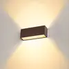 Image de SLV Sitra Applique d'extérieur LED up/down 30cm rouille